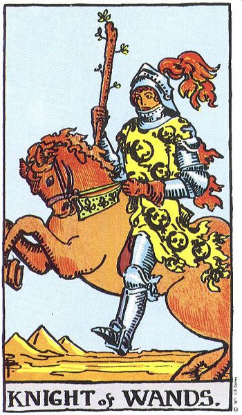 Cavalerul de Bâte - carte Rider Waite