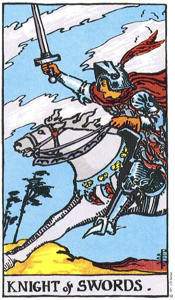 Cavalerul de Spade - carte Rider Waite